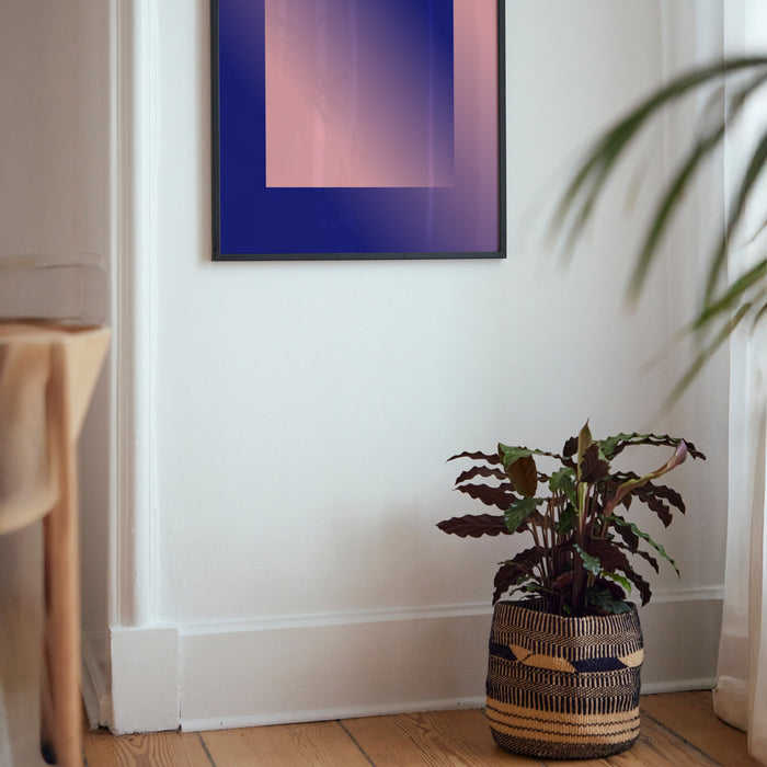 Paper Collective Absorb 04 Poster 50 x 70 cm - Purple / Blue