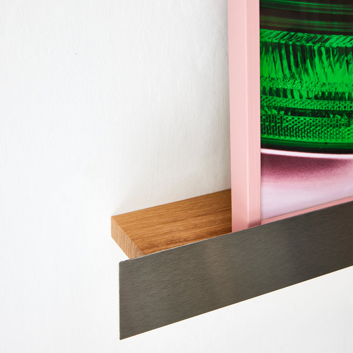 Paper Collective Gallery Wandplank B 60 cm - Brushed Steel