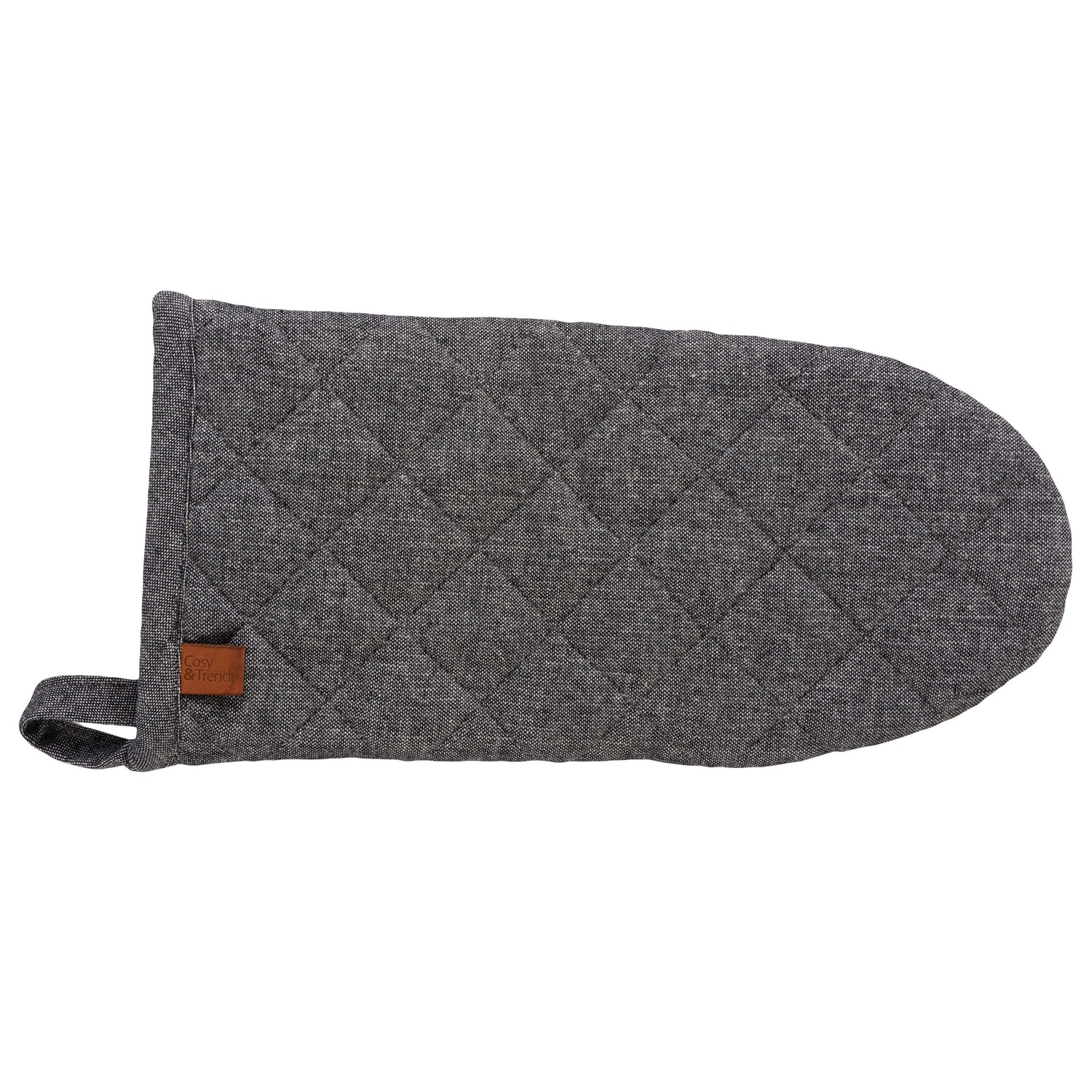 Cosy & Trendy Ovenwant Stoff Black Chambray