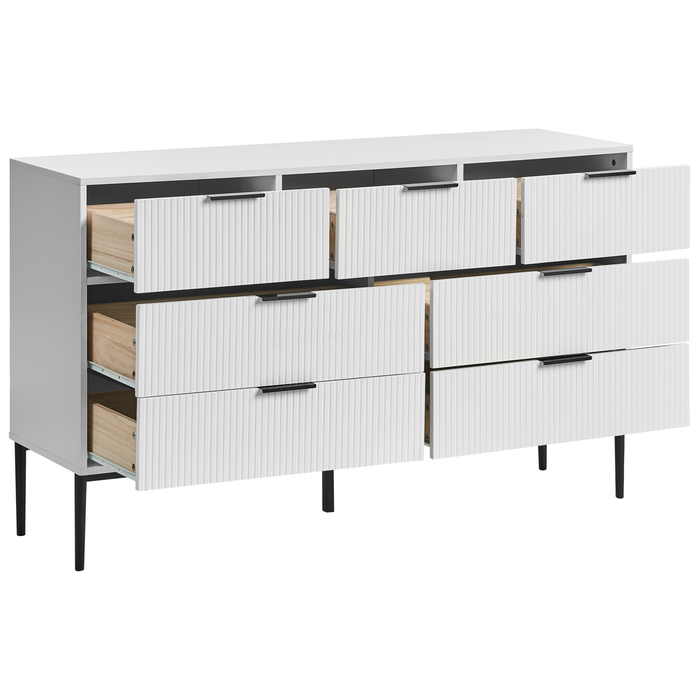 Beliani - LEDUC - Ladekast 7 lades - Wit - MDF