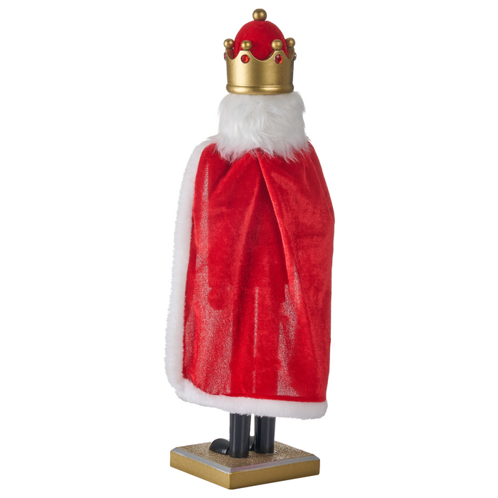 Beliani - HALLSJON - Decoratief figuur - Rood - Dennenhout
