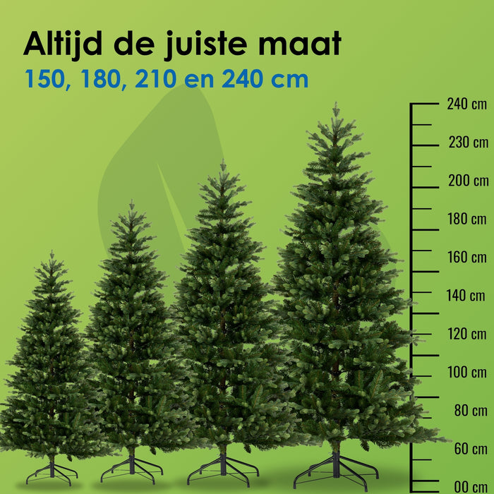 Buitenkado Kunstkerstboom – Groen – 180 cm – Incl. Standaard