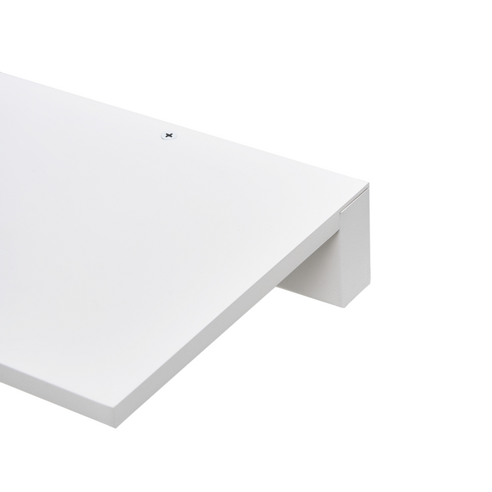 Beliani - FERREIRA - Foto- en spiegellamp - Wit - Metaal