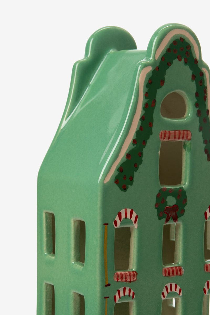 Sissy-Boy Donkergroen waxinelichthouder snoepwinkel