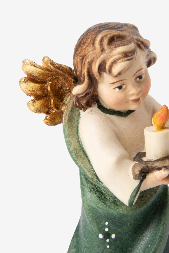 Sissy-Boy Groene houten kerstengel