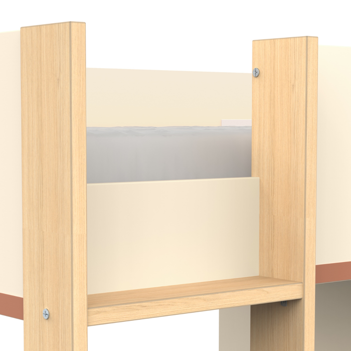 Calicosy - CAMILLIA Hoogslaper met bureau - H183 cm