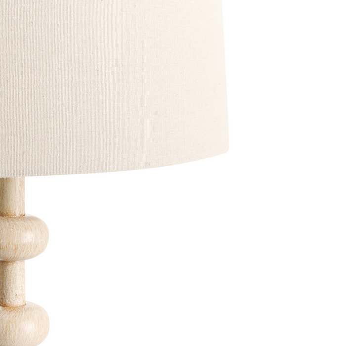 Beliani - KRIOS - Staande lamp - Lichtbruin - Metaal