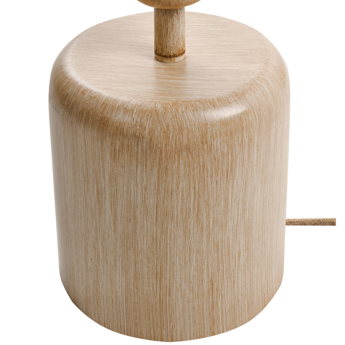 Beliani - KRIOS - Staande lamp - Lichtbruin - Metaal