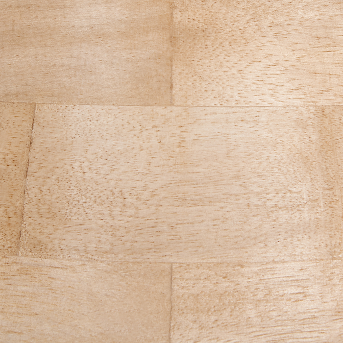 Beliani - GOIKA - Hanglamp - Lichtbruin - Mangohout