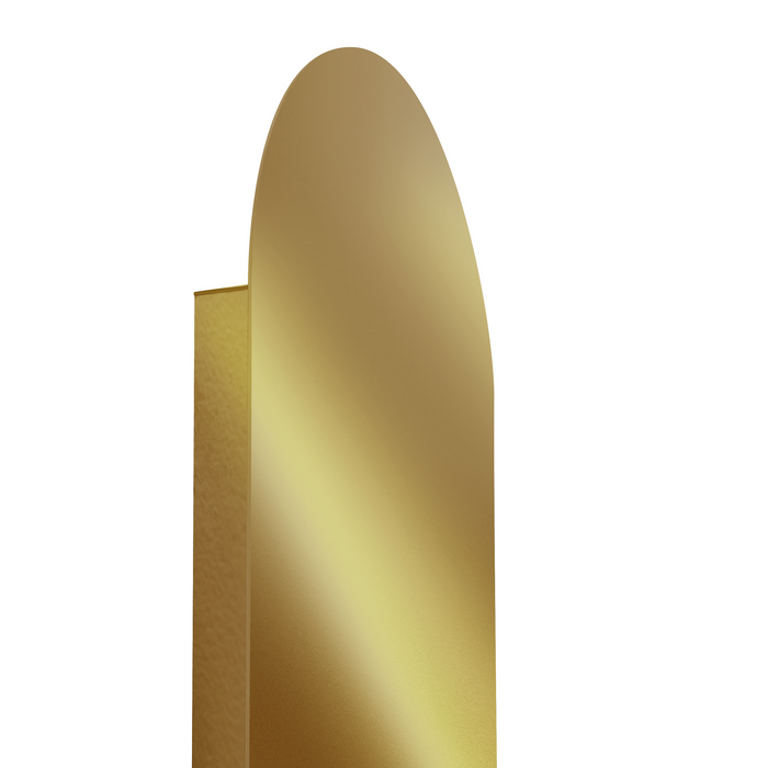 Beliani - LEISI - Wandlampen set van 2 - Goud - Opaalglas