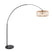 Steinhauer - vloerlamp - Sparkled Light - naturel zwart - bamboe
