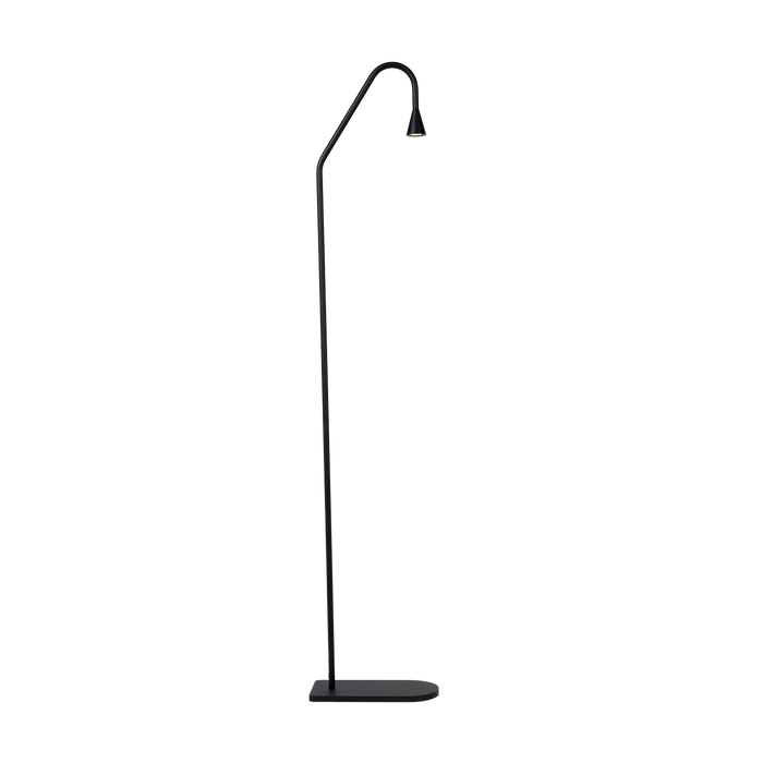 Atmooz Hilton Leeslamp – Zwart Metaal – 25x12x122cm – LED