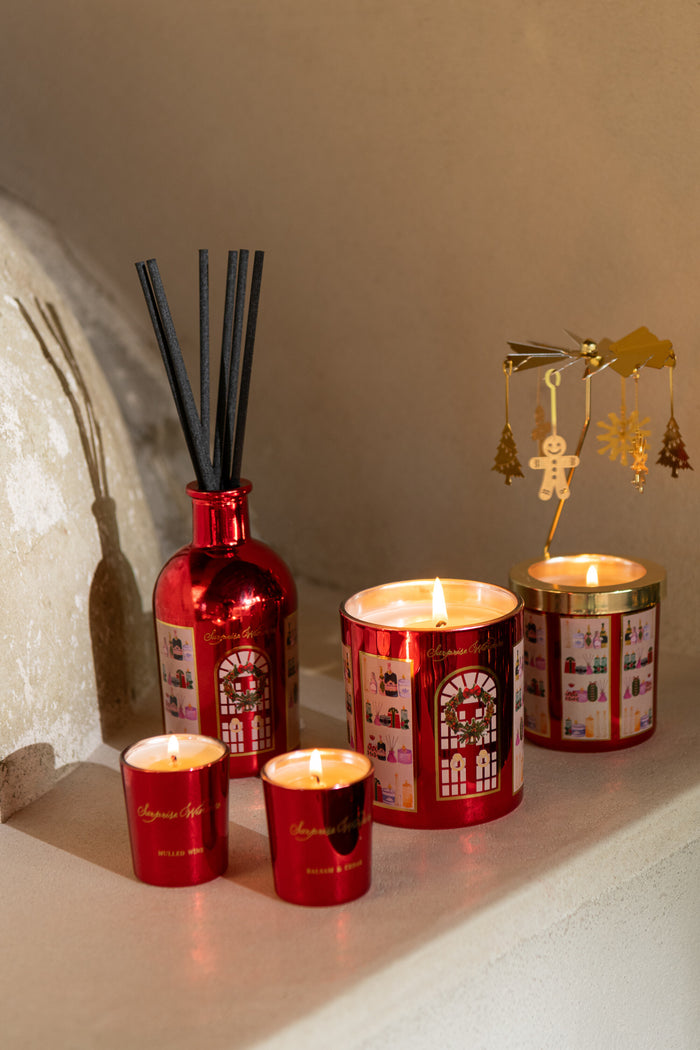 J-Line geurkaars Carousel Surprise Window - mix|koraal