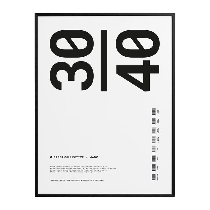 Paper Collective Frame Lijst 30 x 40 cm - Black Pine