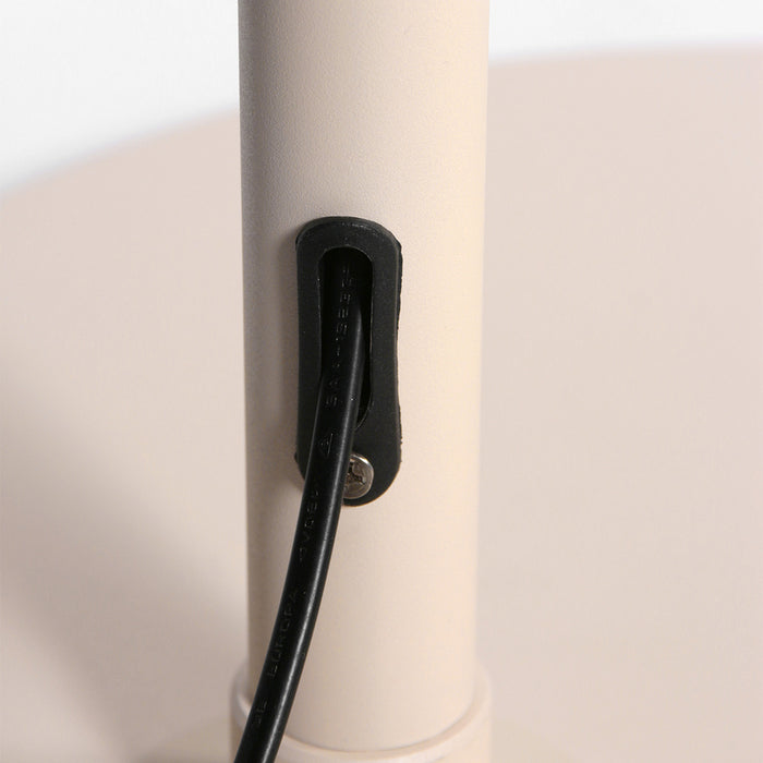 Steinhauer Booglamp Sparkled Light Crème  incl. Bamboe Kap Ø 60cm