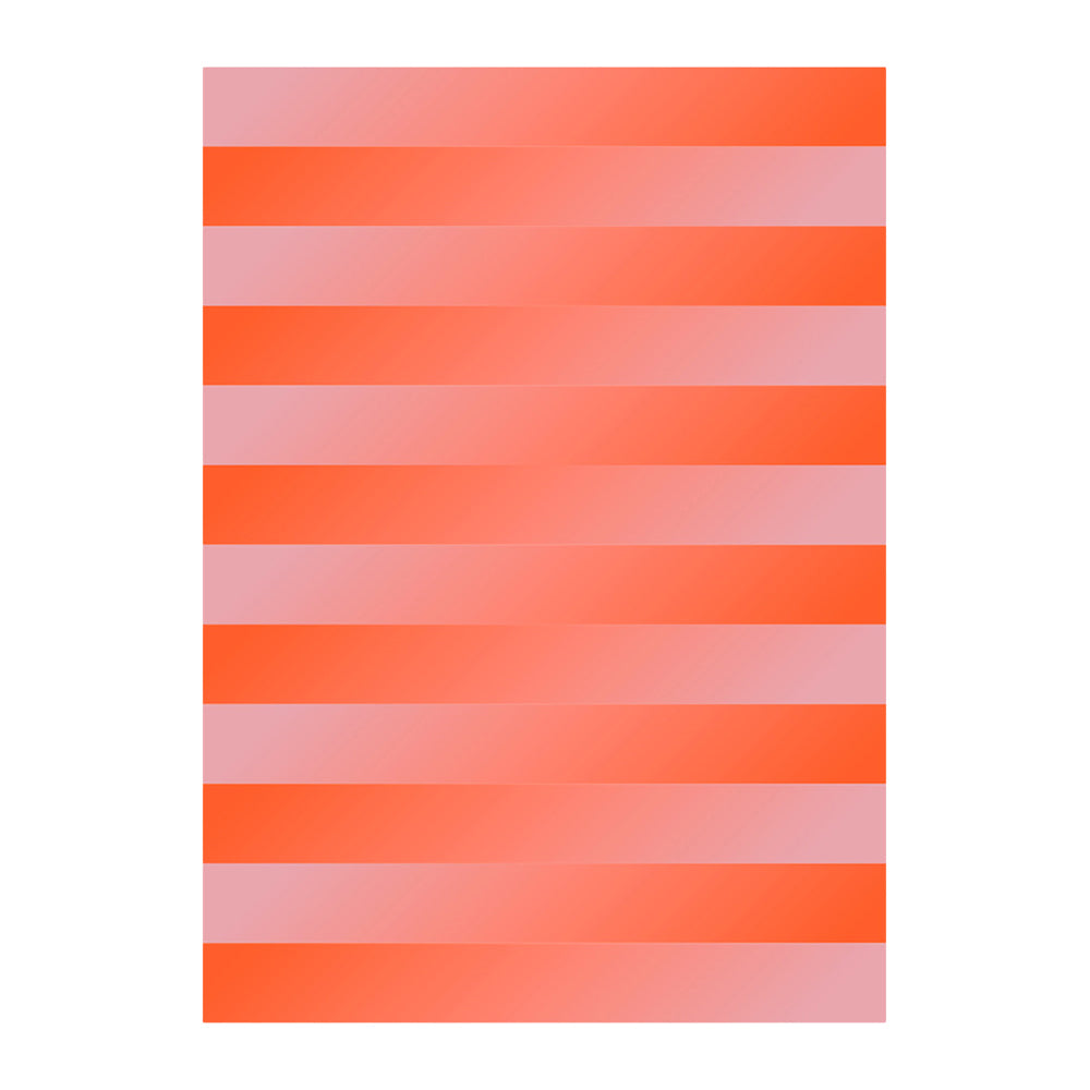 Paper Collective Absorb 05 Poster 30 x 40 cm - Orange / Pink