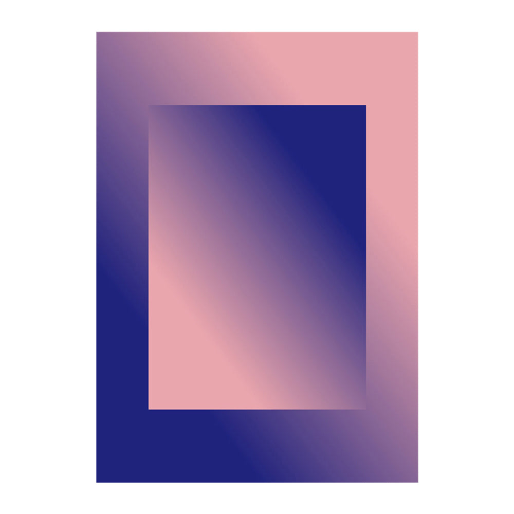 Paper Collective Absorb 04 Poster 30 x 40 cm - Purple / Blue