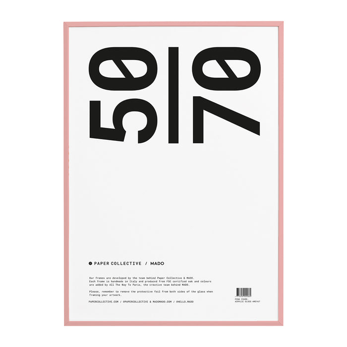 Paper Collective Frame Lijst 50 x 70 cm - Pink Pine