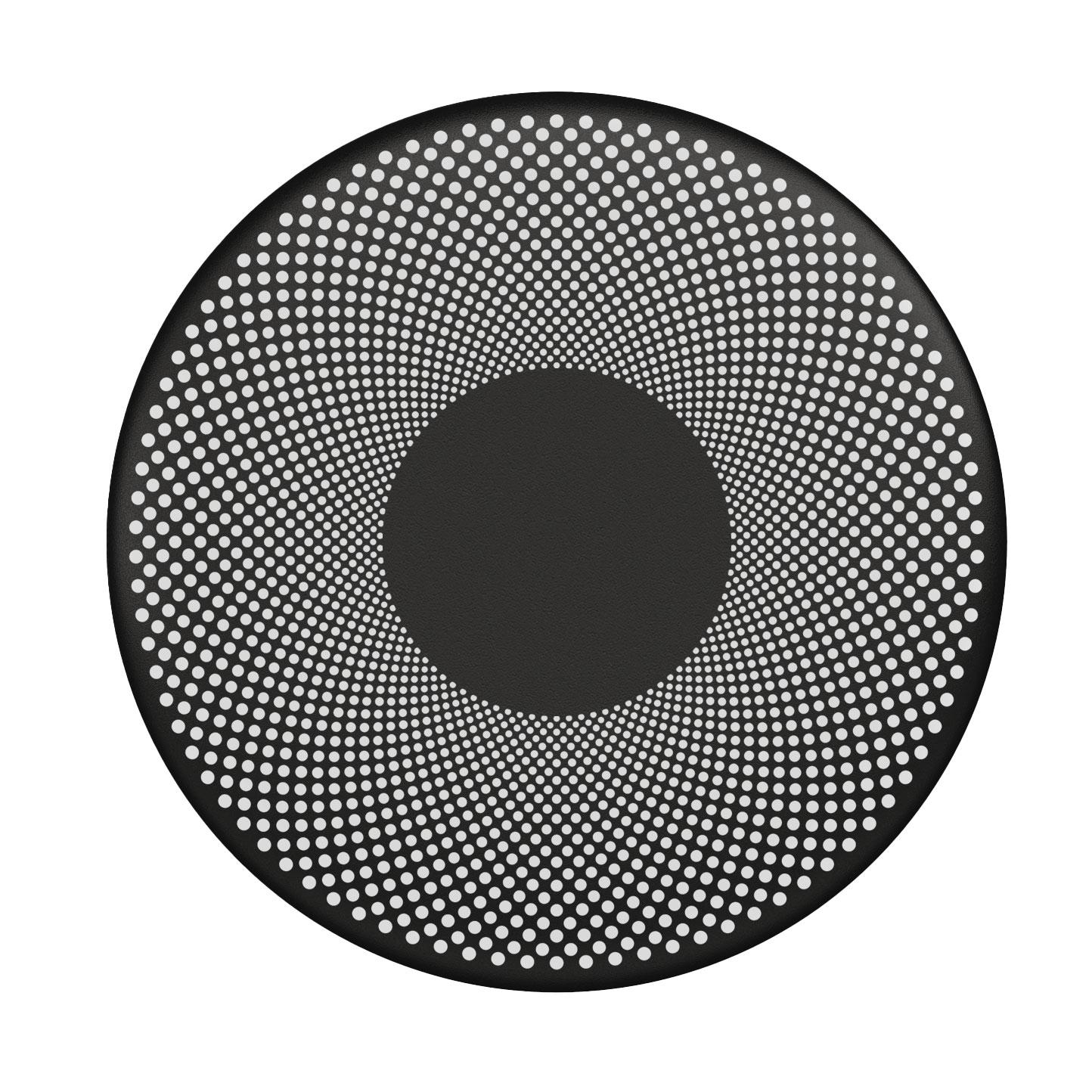 Glint wandlamp LED Ø25 zwart