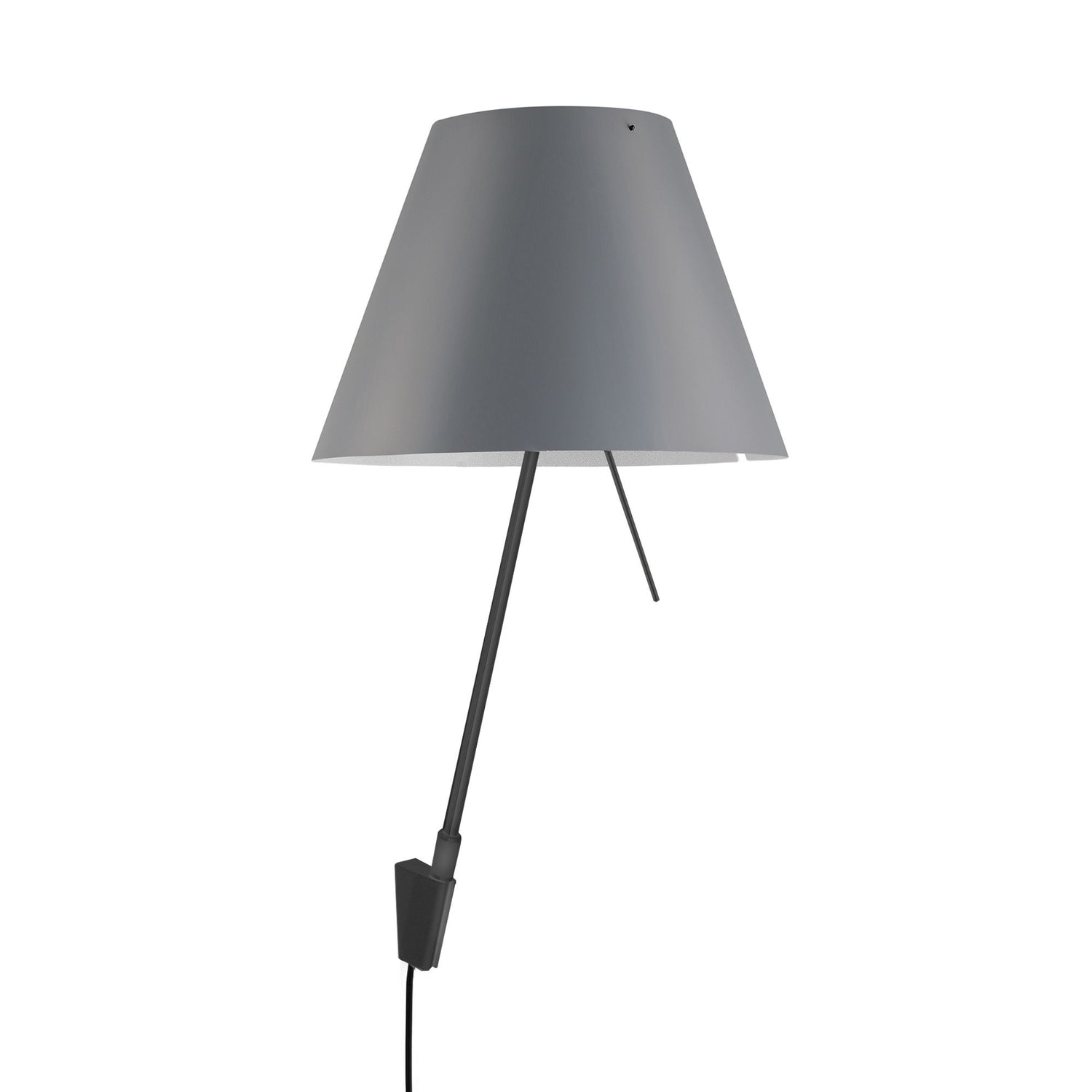 Costanzina wandlamp zwart|Concrete Grey