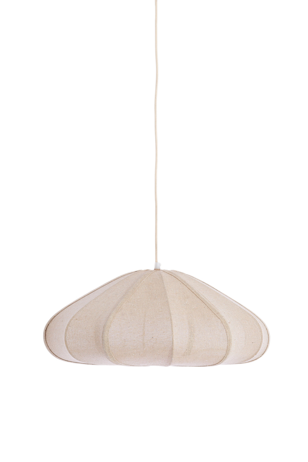 Light & Living - Hanglamp CESANO - Ø50x20cm - Wit