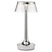 Flos Bon Jour Unplugged LED tafellamp Chrome