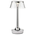 Flos Bon Jour Unplugged LED tafellamp Chrome