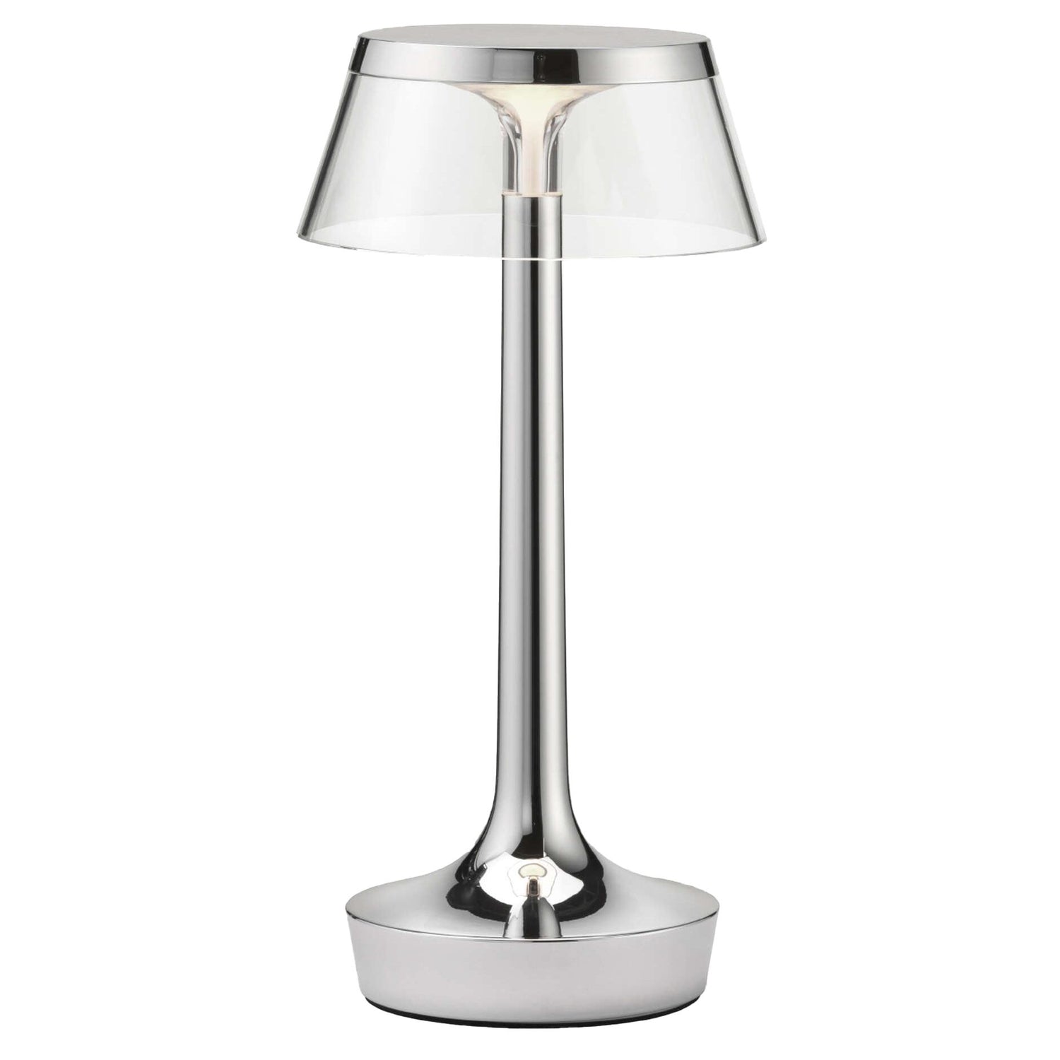 Flos Bon Jour Unplugged LED tafellamp Chrome