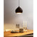 Beliani - SANYATI - Hanglamp - Lichtbruin - Mangohout