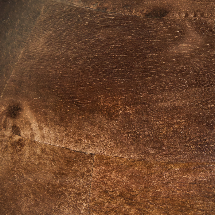 Beliani - SANYATI - Hanglamp - Lichtbruin - Mangohout