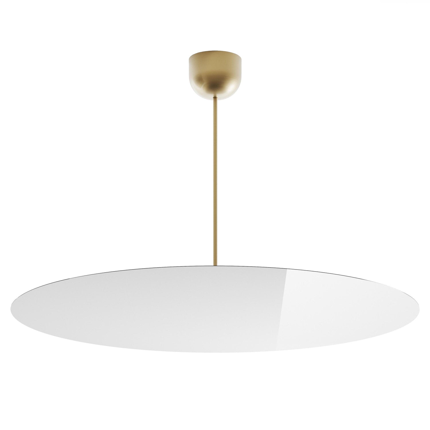 Millimetro plafondlamp LED Ø85 H53 messing