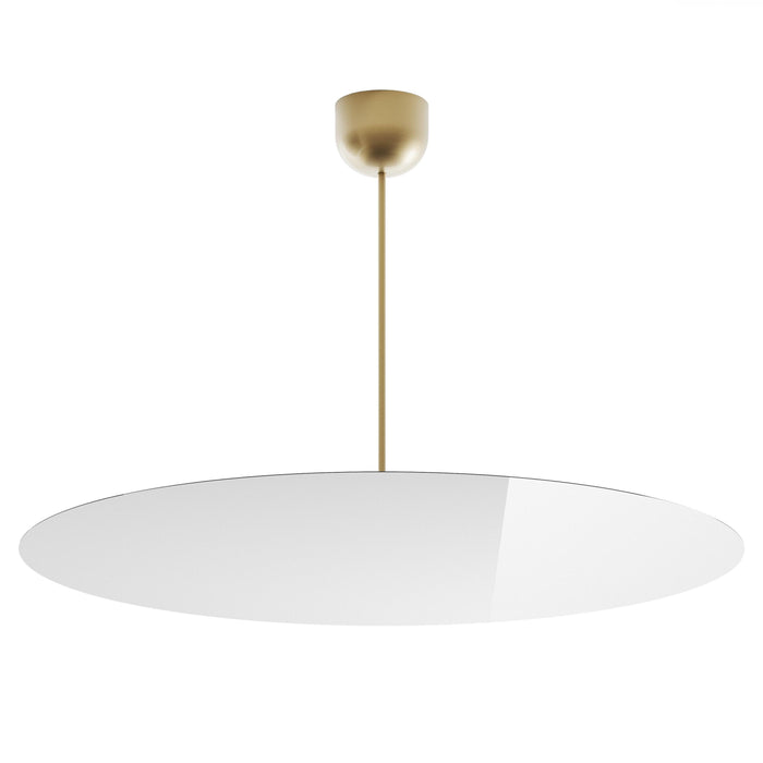 Millimetro plafondlamp LED Ø85 H53 messing