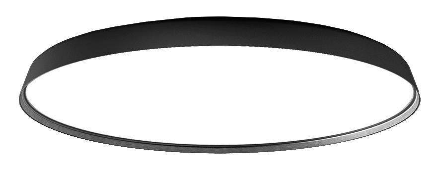 Compendium Plate plafondlamp LED zwart