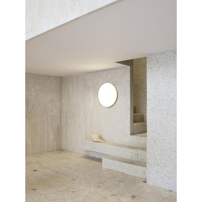 Compendium Plate plafondlamp LED zwart