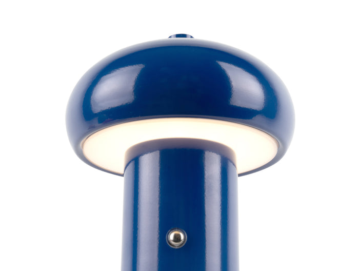 Leitmotiv - Tafellamp Retro Seta LED - Cobalt blue
