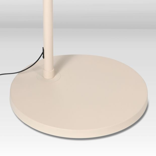 Steinhauer Booglamp Sparkled Light Crème incl. Bamboe Kap Ø 60cm