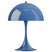 Louis Poulsen Panthella Portable tafellamp Ø25 V3 LED Opaque Indigo