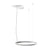 Compendium Circle 72 hanglamp LED aluminium