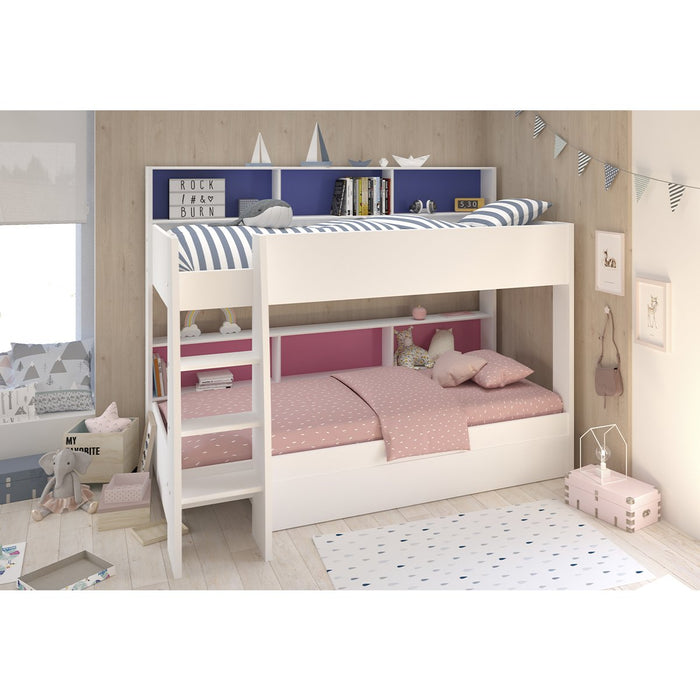 Calicosy - Stapelbedden met opbergvakken - Leo - H164,4 cm -