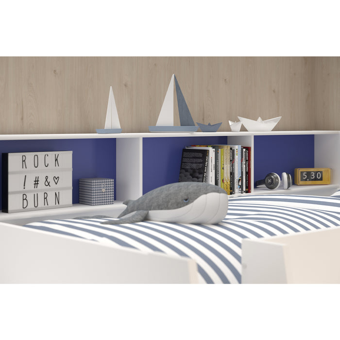 Calicosy - Stapelbedden met opbergvakken - Leo - H164,4 cm -