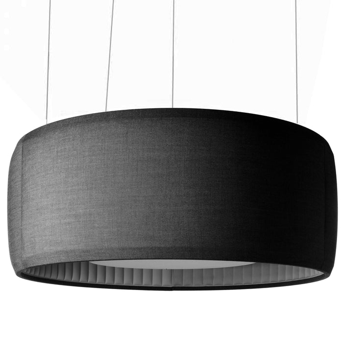 Silenzio 117 akoestische hanglamp LED 2700K donkergrijs