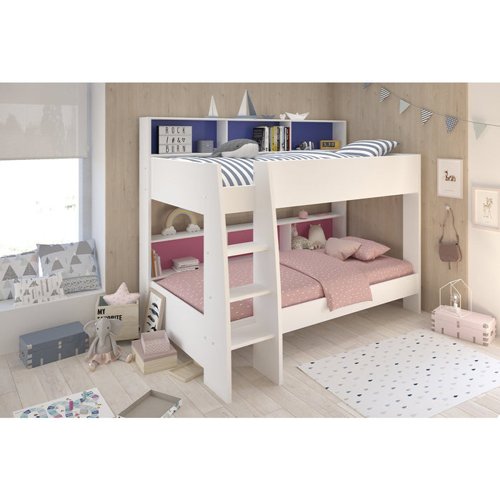 Calicosy - Stapelbedden met opbergvakken - Leo - H164,4 cm -