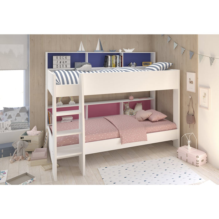 Calicosy - Stapelbedden met opbergvakken - Leo - H164,4 cm -