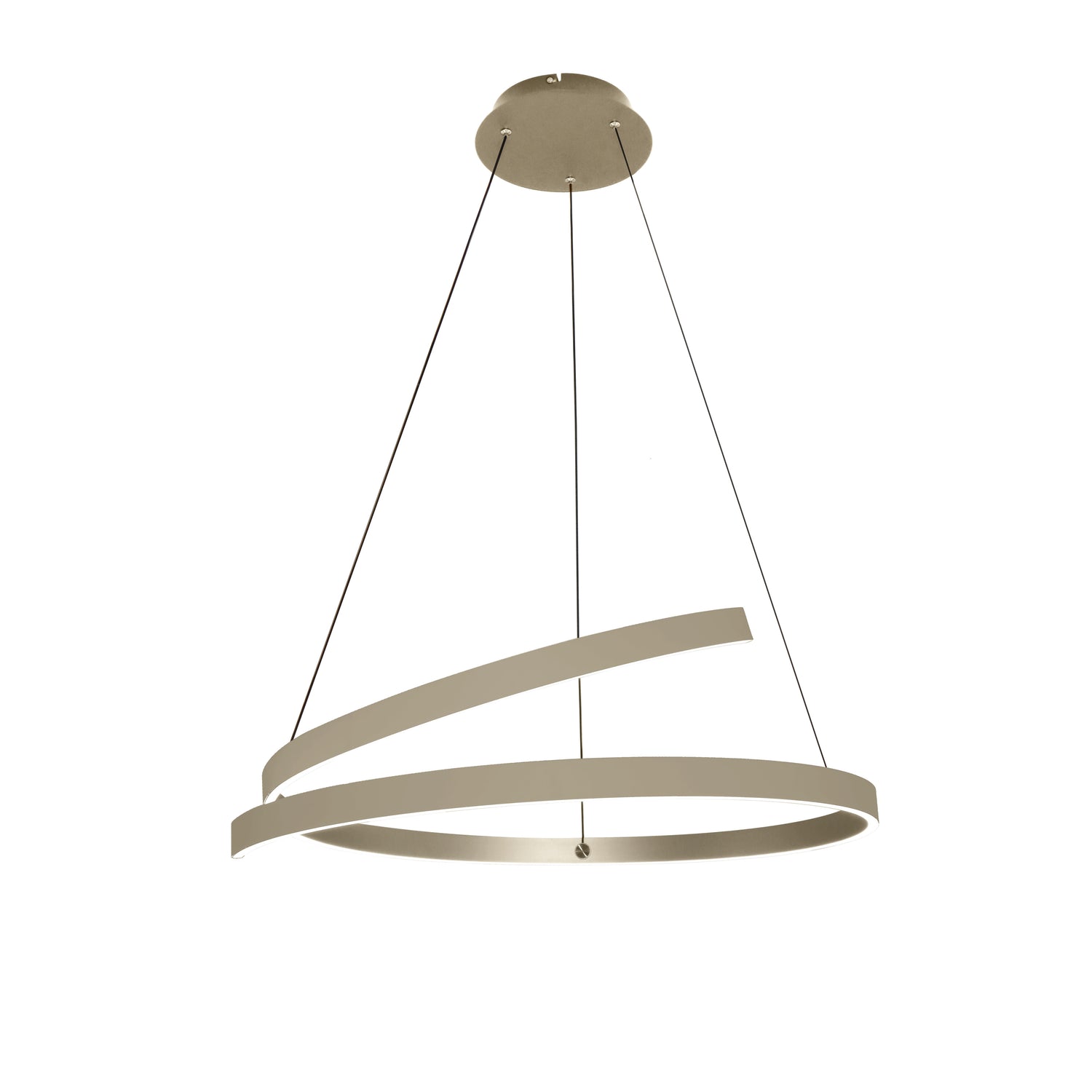ETH Remona Hanglamp 1 Licht 51w Dim to Warm dimbaar Champagne