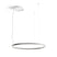 Compendium Circle 110 hanglamp LED aluminium