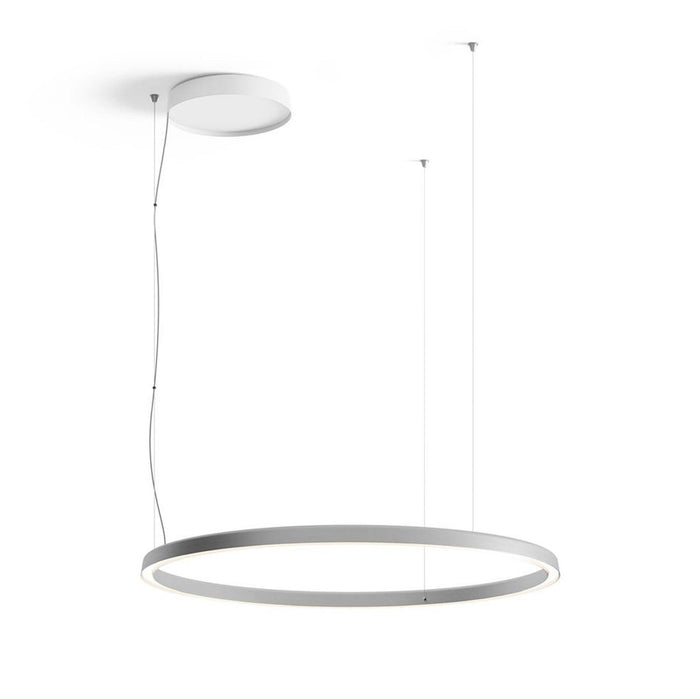 Compendium Circle 110 hanglamp LED aluminium