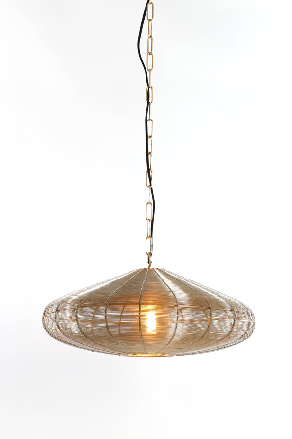 Light & Living - Hanglamp BAHOTO - Ø51x20cm - Goud