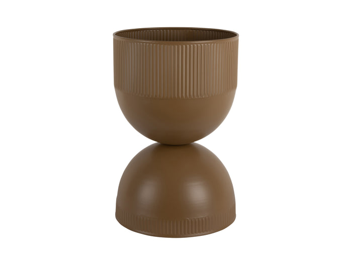 Present Time - Bloempot Tonar Medium - Mocha brown