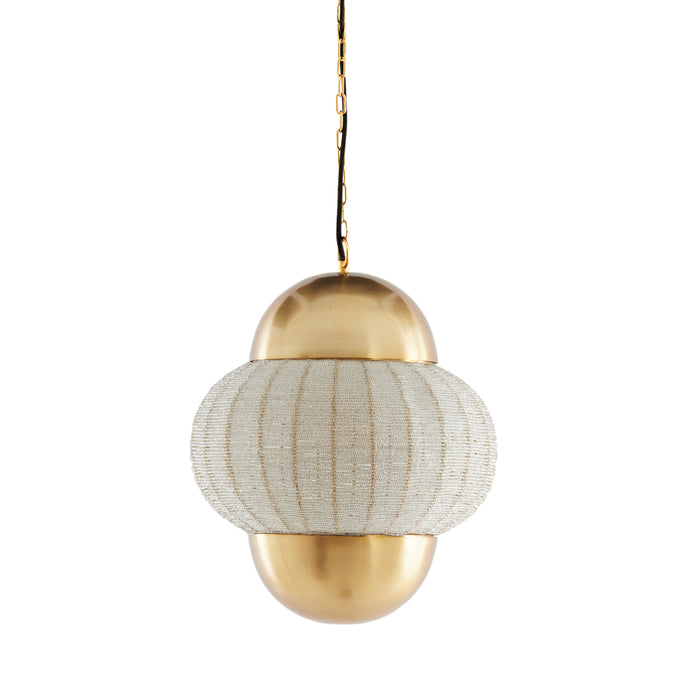 Light & Living - Hanglamp CETARA - Ø33x38cm - Zilver