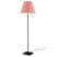Costanza vloerlamp telescopisch met dimmer zwart|Edgy Pink
